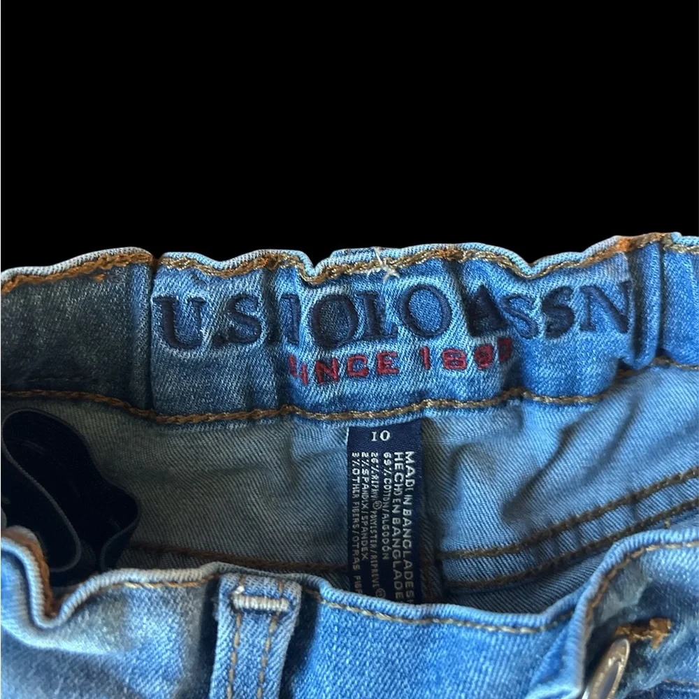 🌞U.S. Polo Assn. Kids Denim Blue Shorts